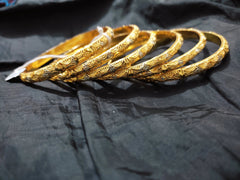 24K Gold plated Bangles set New Arrivals