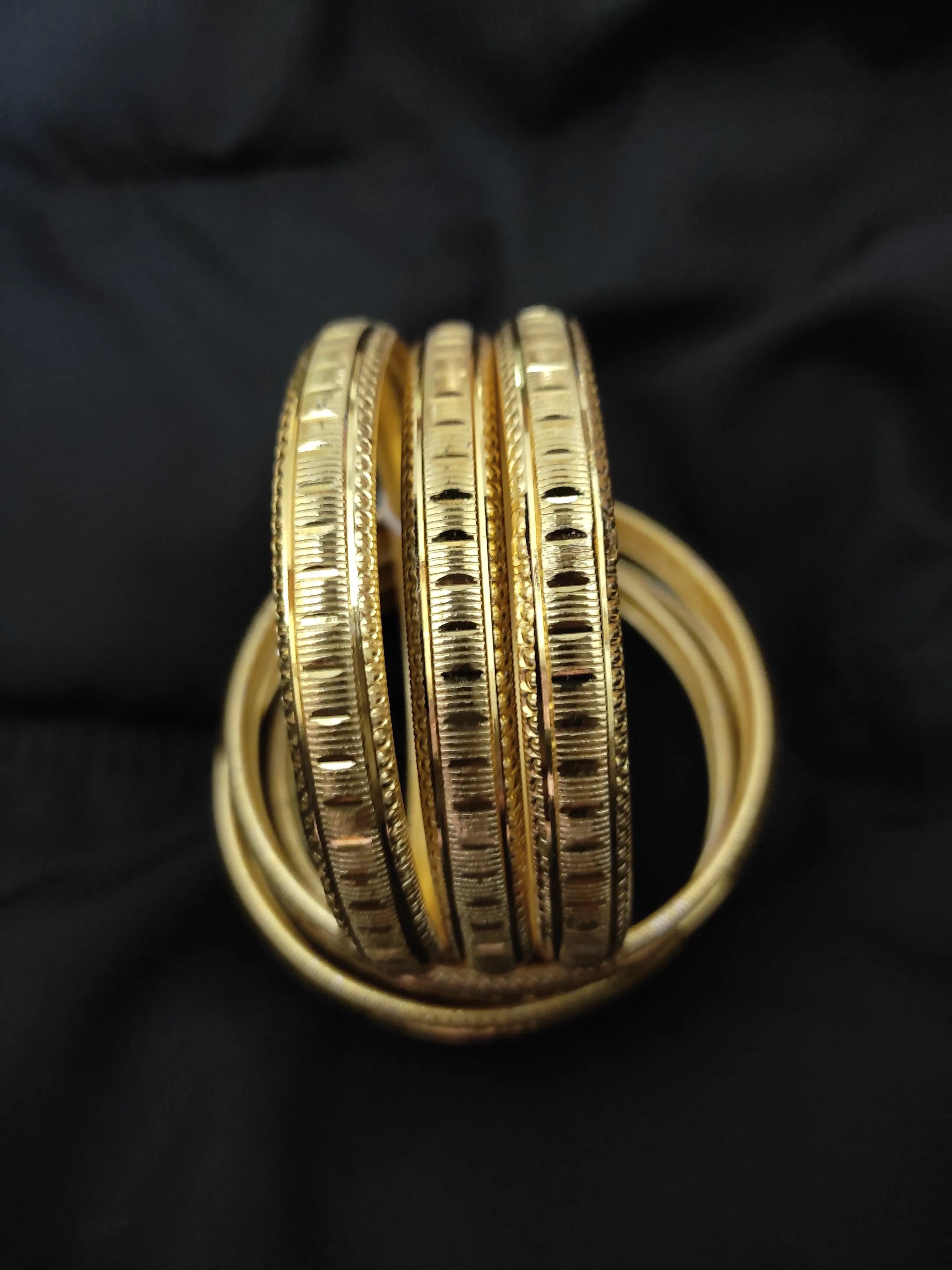 24K Gold plated Bangles set New Arrivals