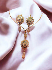 24K Gold plated Locket set Trendifymax