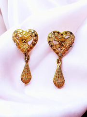 24K Gold plated Locket set Trendifymax