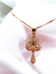 24K Gold plated Locket set Trendifymax