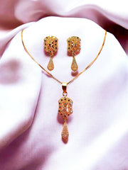 24K Gold plated Locket set Trendifymax