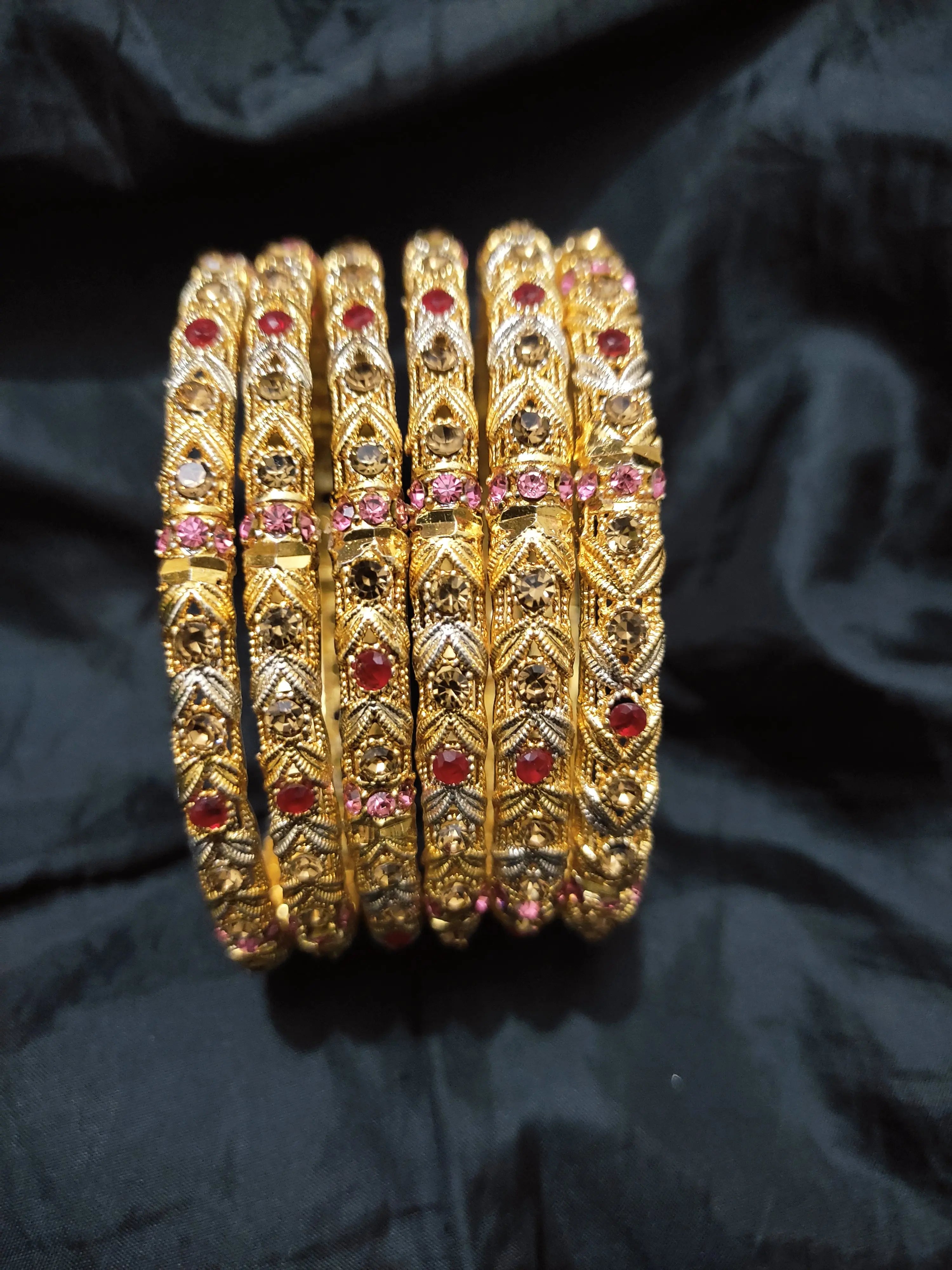 24K Gold plated Bangles set New Arrivals